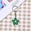 Brand fresh small bell flower-shaped, keychain, pendant, bag decoration, Korean style, flowered