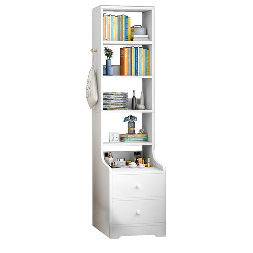 Bedside table simple modern bedroom bedside multifunctional solid wood color simple storage rack economical storage storage cabinet