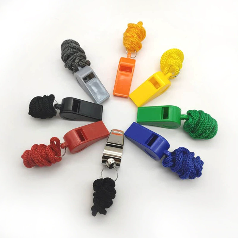 Пластиковый свисток Детская игрушка Металлический свисток Спортивный рефери Тренировка Пластиковый свисток на открытом воздухе Свисток