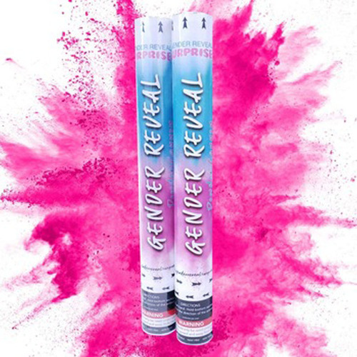 Party spinning powder wedding supplies salute gender reveal gender reveal confetti fireworks tube