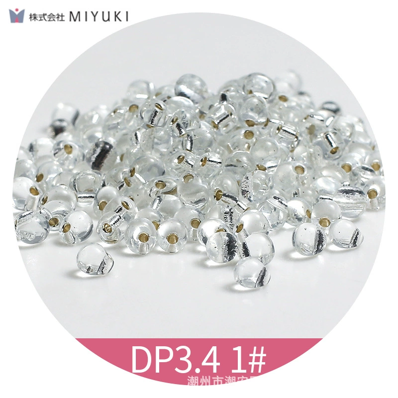 Miyuki водопад бусины Miyuki DROP рисовые бусины DP3.4mm 528# водопад бус для свадьбы белая сетка