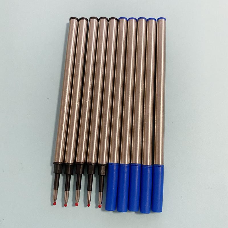 Spot wholesale metal ball pen refills 0.5mm metal signature pen refills metal water refills refills for refills