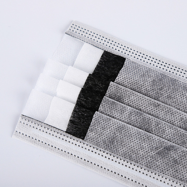 disposable black medical mask