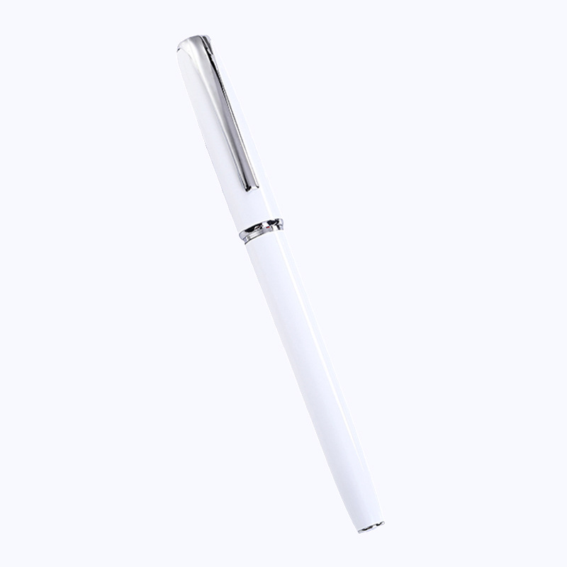 Fabricante en stock Bolígrafo de metal pluma firma pluma Oficina pluma de gel publicidad de negocios pluma de regalo pluma de metal letras
