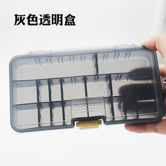 Gun Color Transparent Lure Tool Box Lure Box Storage Bait Storage Box Fishing Tackle Accessories Lure Box Glitter Box