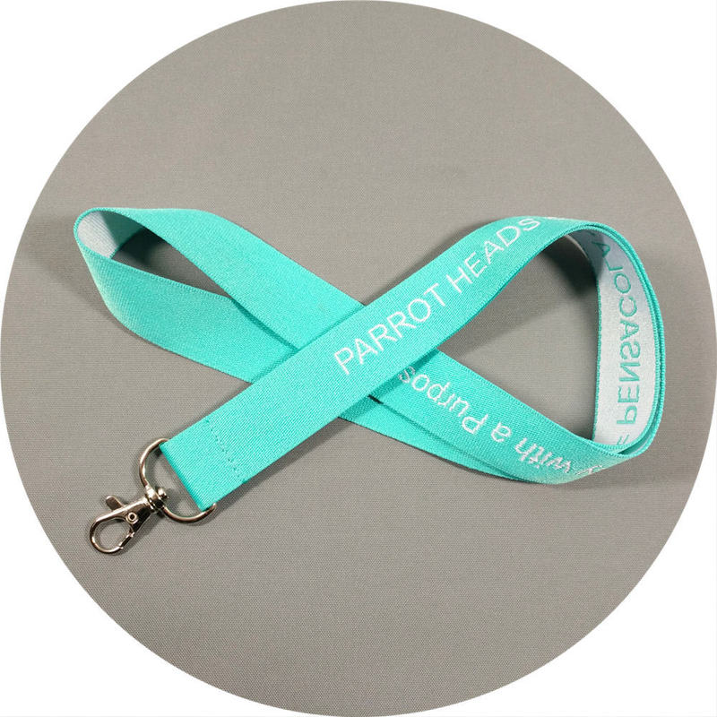 Lobster Clasp Identification Badge Jacquard Lanyard Photographer Camera Neck Strap Swiss Ski Lanyard Work Id Card Neck Strap