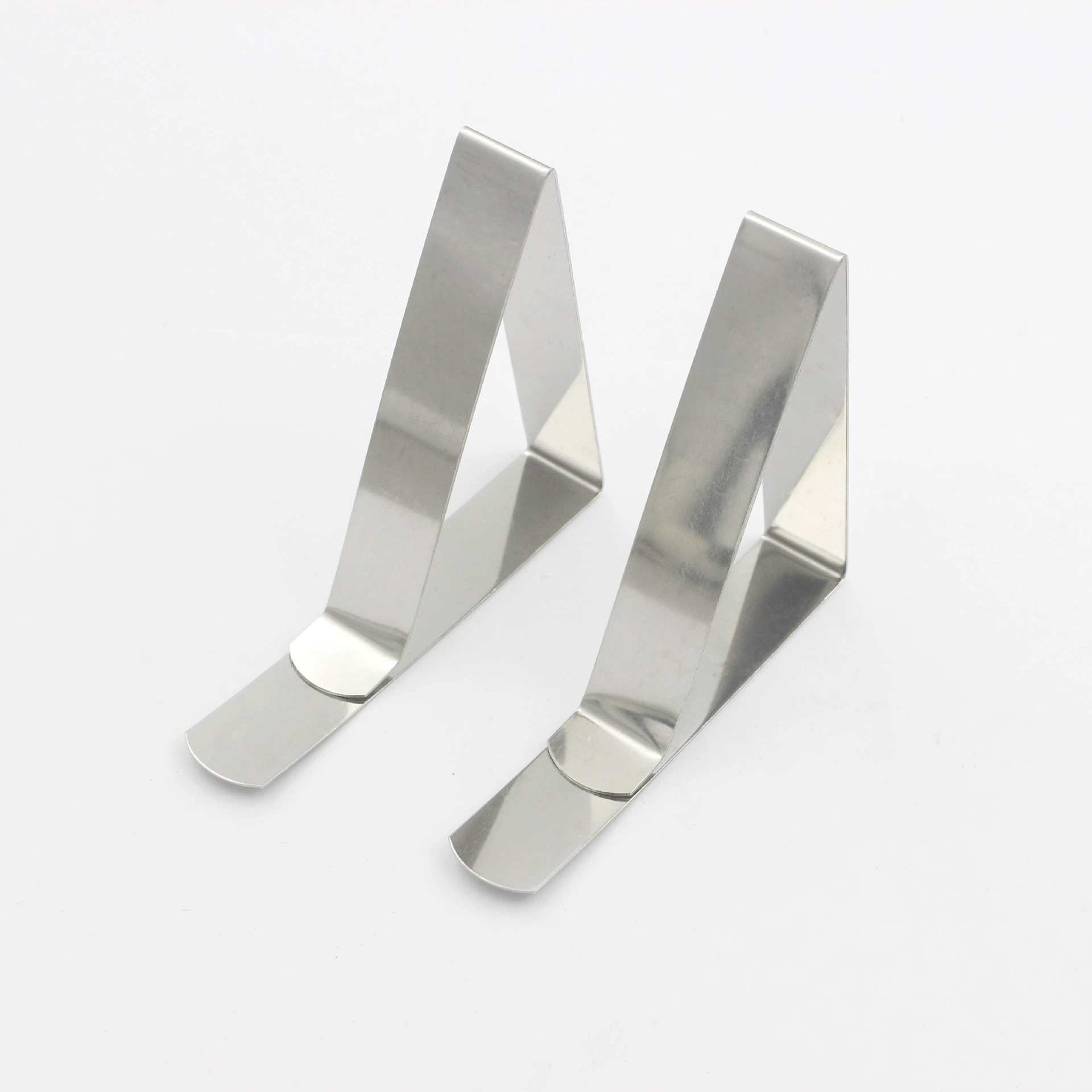 Big elastic triangle stainless steel, clips included