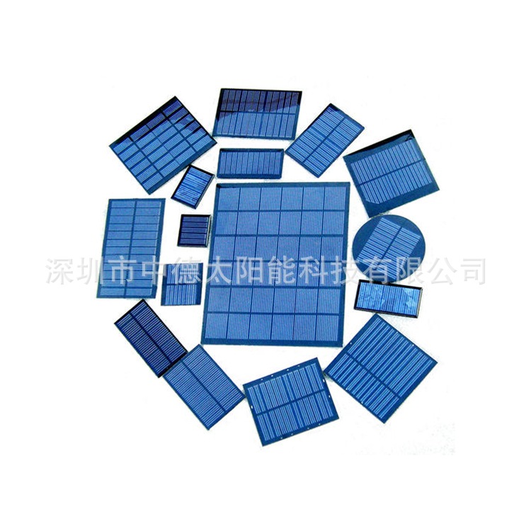 5V太阳能滴胶板 太阳能层压板 各种尺寸太阳能电池板