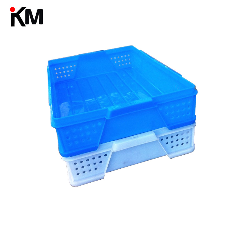 【箱子模具】塑料周转箱 塑料筐蔬菜筐注塑模具开发 来图来样制造