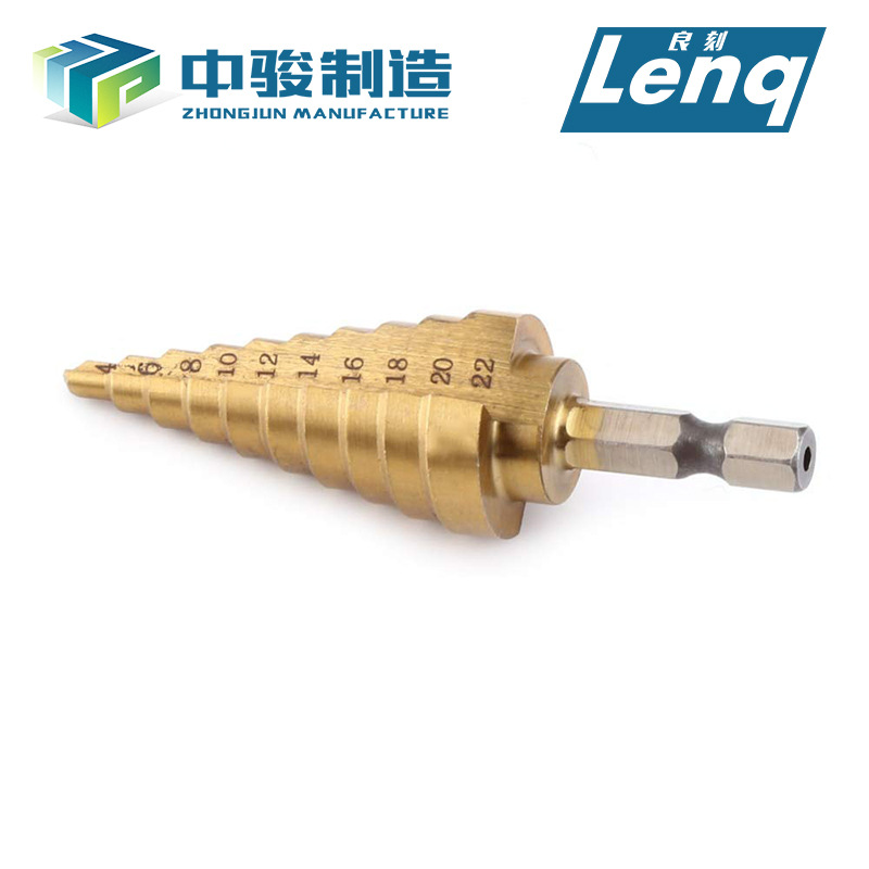 Taladro de pagoda no estándar taladro de escalera de acero de alta velocidad multifuncional especial metal acero inoxidable herramienta eléctrica abridor de agujeros