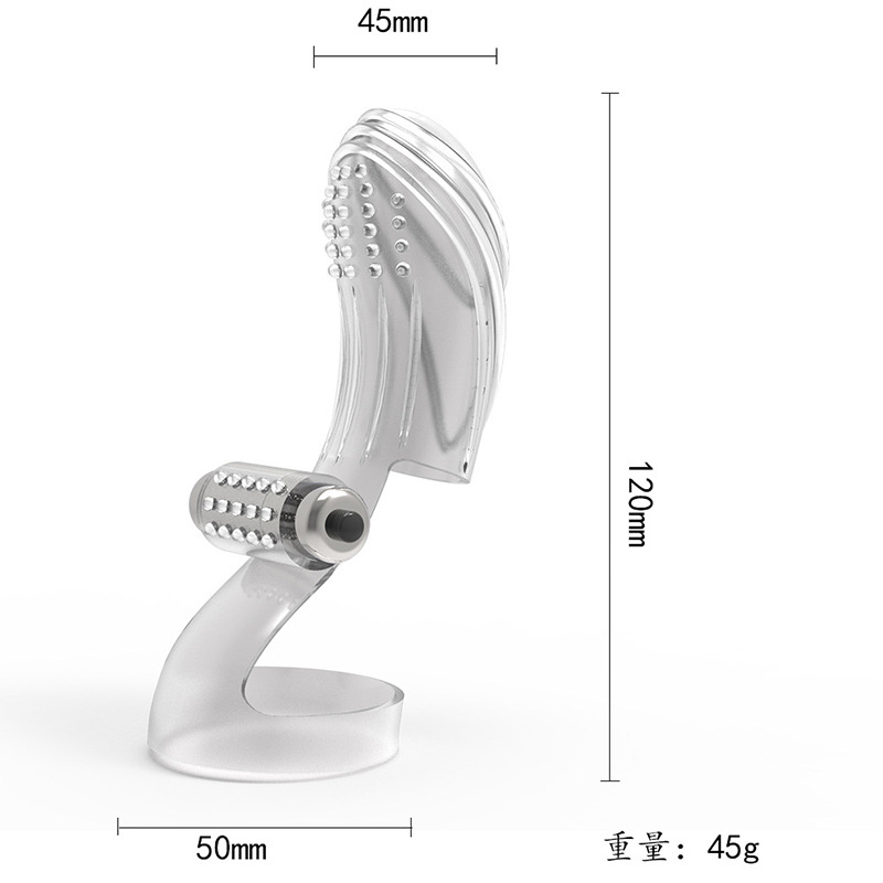 [成人用品 厂家直销 震动手指套 震动棒情趣用品拇指刺套自慰器toy]