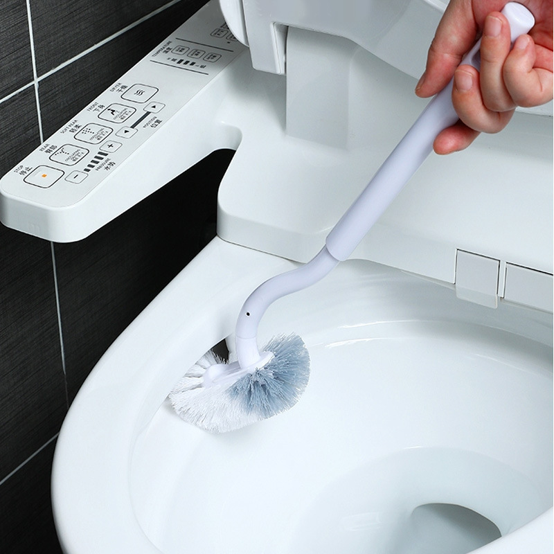 Factory Direct Household Soft Wool S-shaped Long Handle Toilet Brush Toilet Brush No Dead Angle Wall-mounted Toilet Brush Factory Direct Household Soft Wool S-shaped Long Handle Toilet Brush Toilet Brush No Dead Angle Wall-mounted Toilet Brush