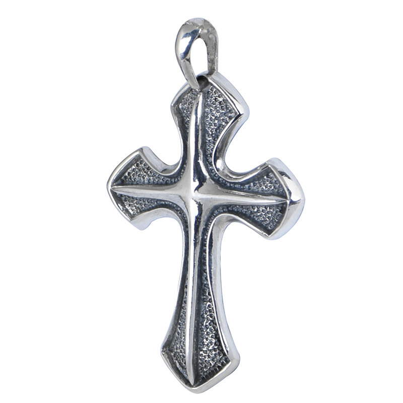 PENDENTIF CROIX EN ARGENT MASSIF 925