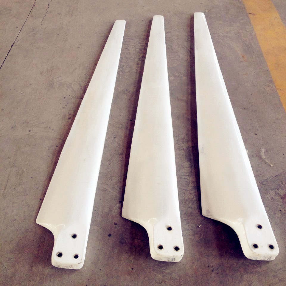 厂家供2KW小型风力发电机风叶玻璃钢风力发电机叶片 2KW风机叶片