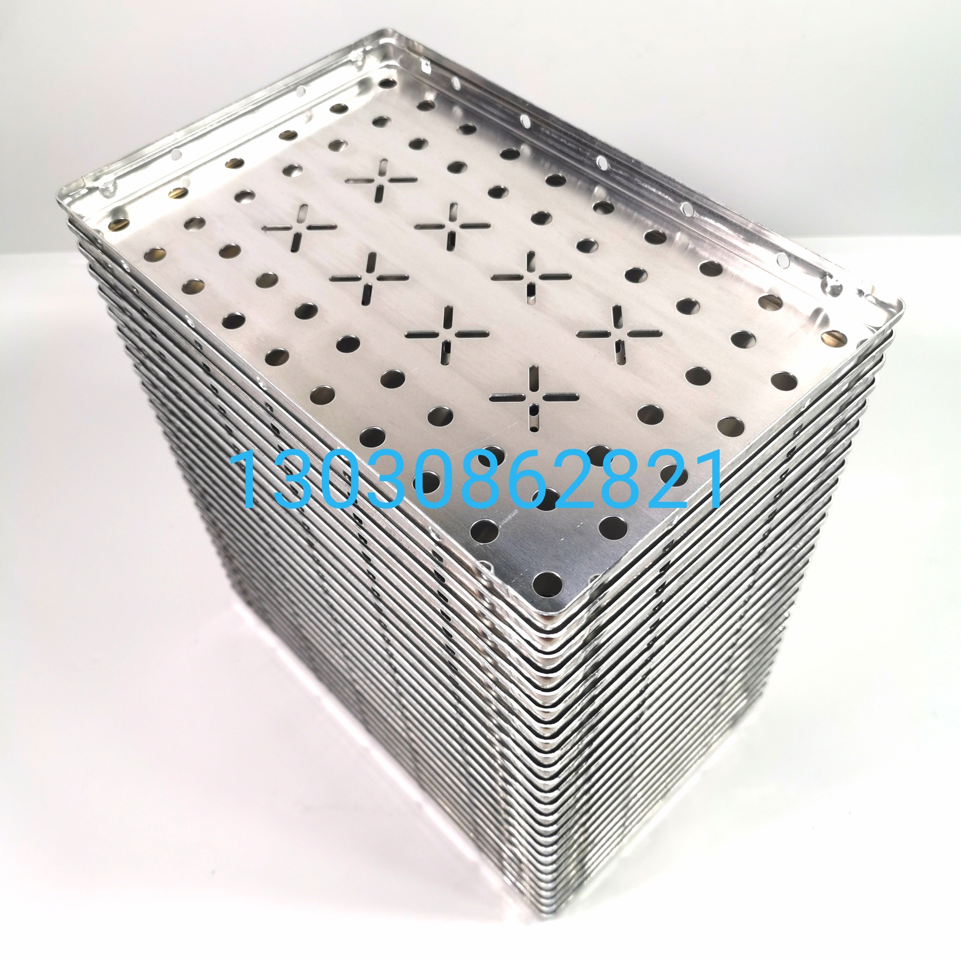 厂家直销铝盘 可预热点胶  16*25