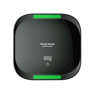 Factory direct car air purifier PM2.5 air detection in addition to formaldehyde odor gifts customized wholesale OEM (Hava təmizləyiciləri) - plain-black