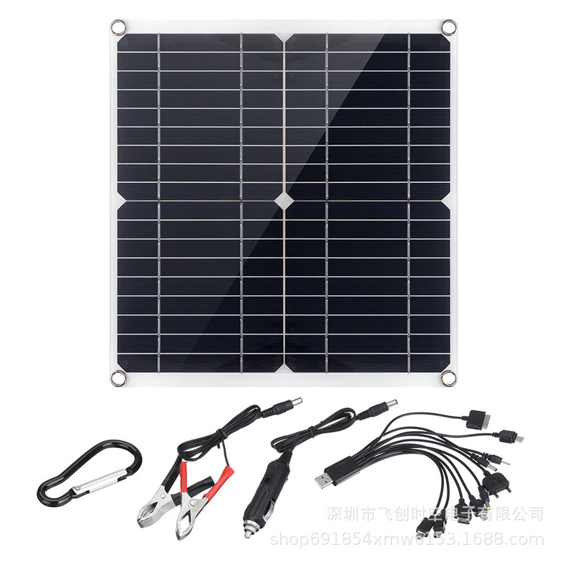 Travel photovoltaic single crystal solar-powered for charger…