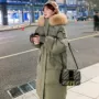 加厚冬季中长款宽松棉服