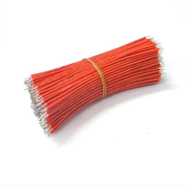 供应15CM两头上锡导线UL1007 26AWG外径1.3MM电子线7根镀锡铜丝