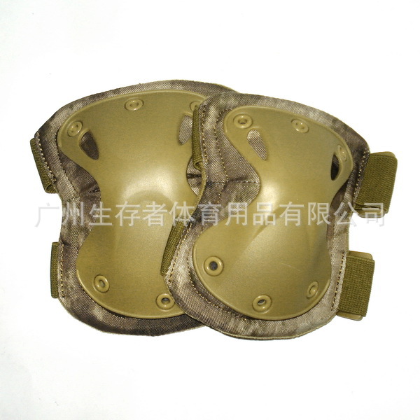 Diamante táctico rodillera codo almohadilla de cuatro piezas ventilador militar CS montañismo al aire libre ciclismo deportes equipo de protección táctico diamante rodillera