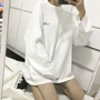 秋冬长袖女士中长款t恤