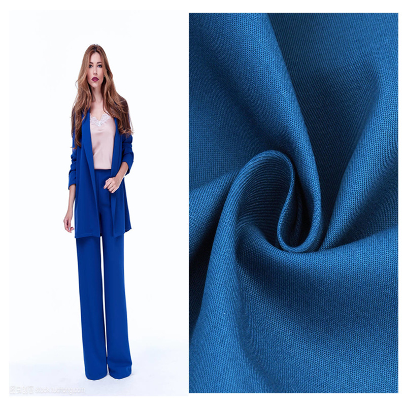 249GSM 全棉双面斜纹底磨毛面料  时尚套装裤装工作服面料