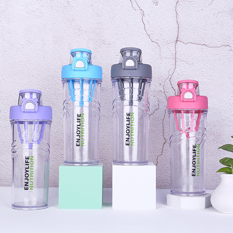 Распродажа: Спортивная бутылка для протеинового коктейля Herbalife 550 мл, пластиковая портативная чашка для смешивания протеинового порошка для женщин.