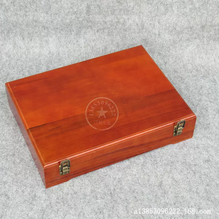现货经书樟木箱长卷盒结婚伴手礼丝绸围巾服装礼盒报纸盒一个起订