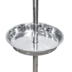 Manufacturer's Direct Sale Hair Styling Practice Dedicated Artificial Head with Tray Three-legged Stand, Training Head Model Upright Bracket Wholesale