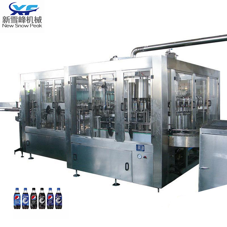 液体碳酸灌装机气泡水、可乐饮料洗灌封三合一灌装机设备