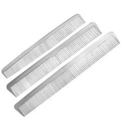 304 stainless steel comb hair salon professional hair cutting comb hairdressing comb hairdressing comb cutting comb steel comb aviation comb