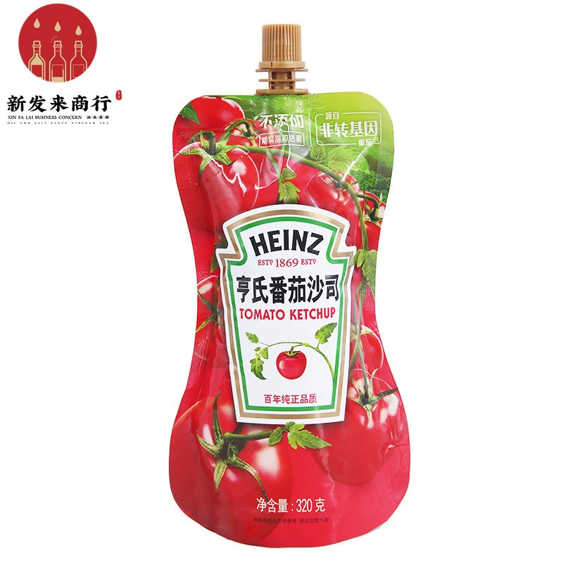 【24 упаковки*320г】 Томатный соус с кетчупом Heinz