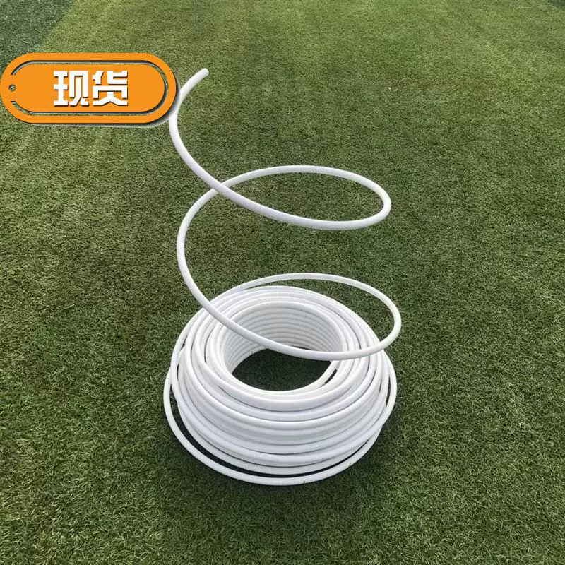 Изогнутая трубка для моделирования белая золотая свадебная трубка ПВХ укладка алюминиево-пластиковая трубка для декорирования сцены реквизит жесткая труба без слов