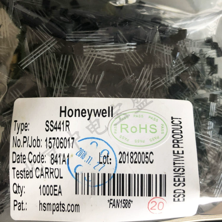 SS441R Honeywell твердотельный единичный датчик Холла с цифровым выходом, одноступенчатий переключатель