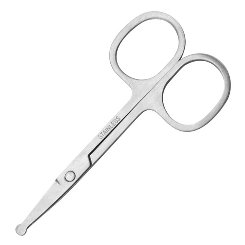 Manufacturer of multi-functional stainless steel nose hair scissors, round-head small scissors, manual eyebrow trimming and beard scissors, beauty tools