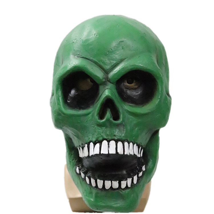 Cráneo máscara sombrero de Halloween máscara de miedo fantasma Festival casa embrujada bar vestir apoyos ventas directas de la fábrica