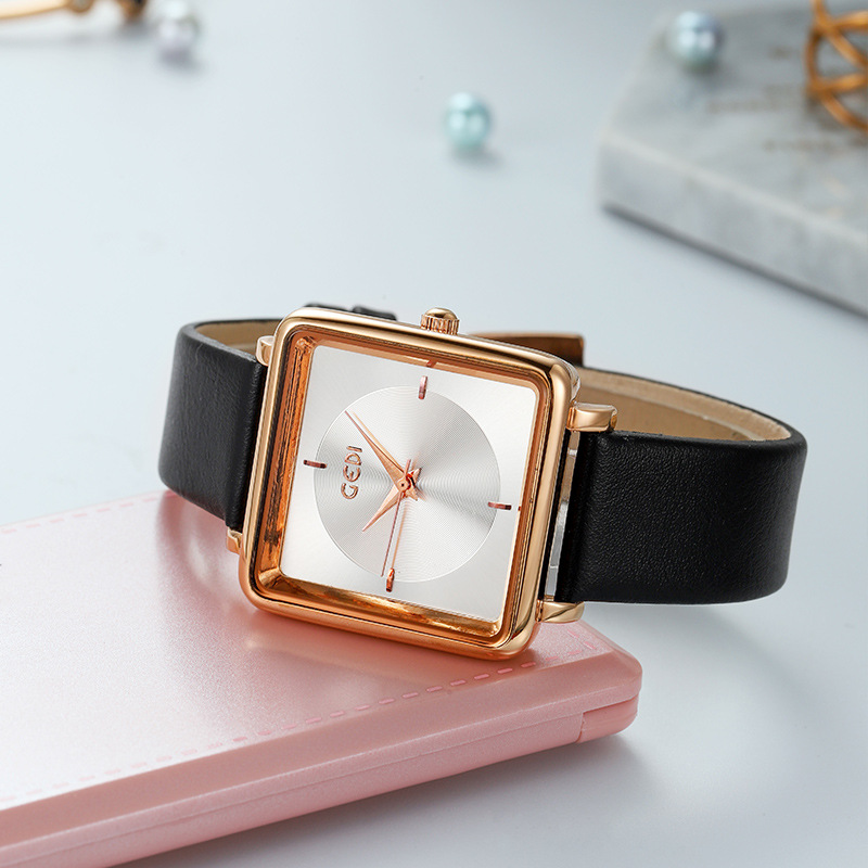 Square trend swiss watch