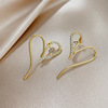 Fashionable earrings from pearl, 2020 years, simple and elegant design