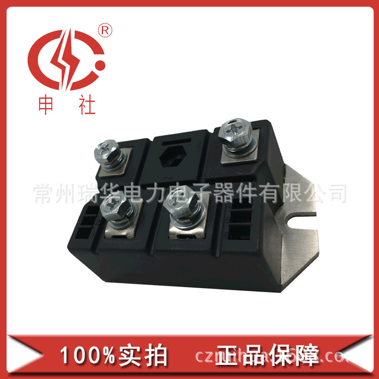 申社  常州瑞华申社单相电子模块100A单相整流桥MDQ1001654O