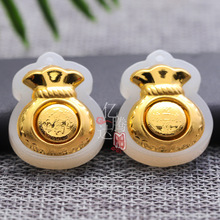 金镶玉时来运转福袋吊坠男女款挂坠保险会销随手礼直播批发