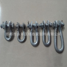 厂家直销热镀锌U型挂环电力金具配件拉线挂环连接器 规格齐全