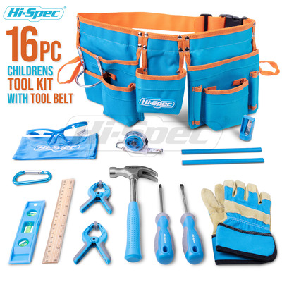 Hi-Spec Детский комплект, портативная креативная поясная сумка, 16 шт, DIY, подарок на день рождения, семейный стиль
