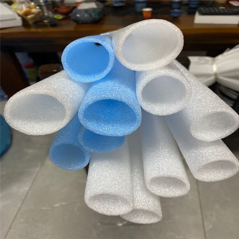 厂家批发珍珠棉泡沫空心管 LED灯管包装保护套 防撞抗压泡沫棉管