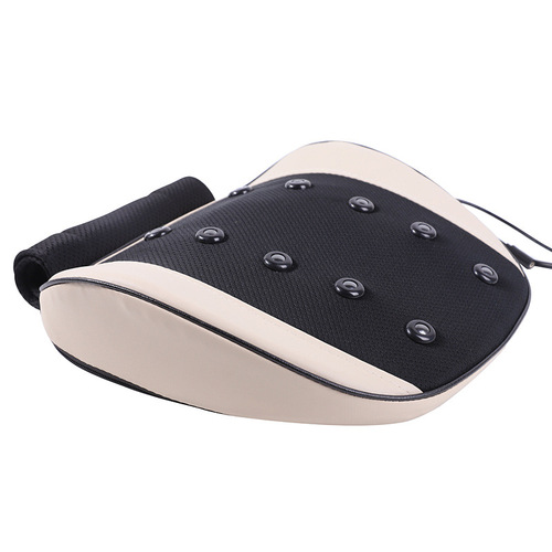 Factory Direct Shipping Waist Massage Instrument Lumbar Stretching Heating Cushion Hot Compress Pulsed Back Massage Pad