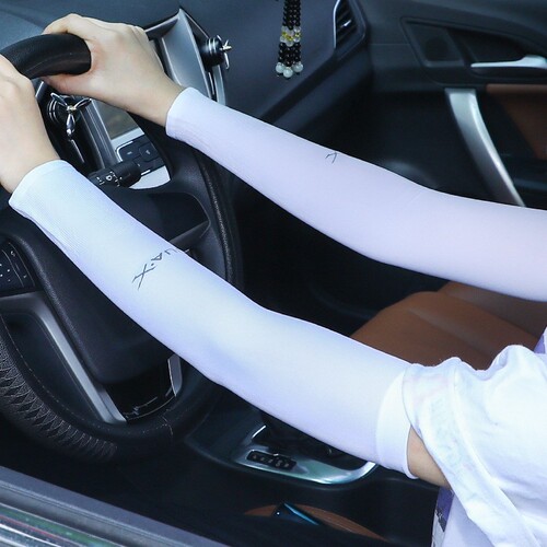 Tea picking sun protection gloves protective ice sleeves ice silk sun protection sleeves summer tea picking arm sleeves arm sleeves