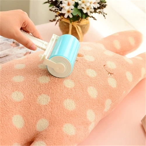 Medium washable roller lint remover, portable lint remover for clothes lint, carpet and sheet lint absorber
