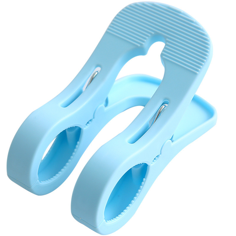 Edredón a prueba de viento clip grande ropa de plástico clip de secado hogar ropa fuerte clip ropa clip edredón clip