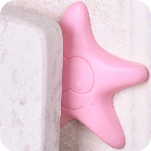 Silencer pad rubber door rear door handle shock pad rubber shock pad anti-collision sticker starfish wall anti-collision