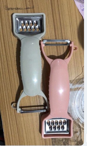 Thickened Nordic color multi-functional double-ended paring knife dual-purpose peeler plane grater wholesale