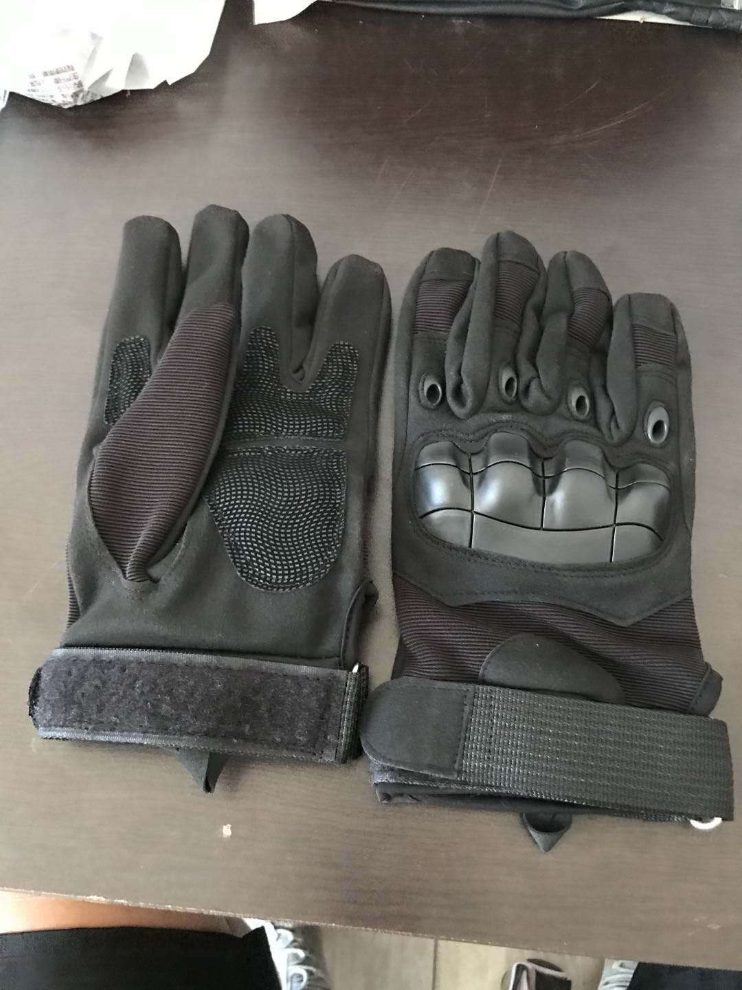 Guantes tácticos al aire libre medio dedo campo CS entrenamiento deportes guantes de equitación motocicleta dedo completo pantalla táctil guantes de cuero